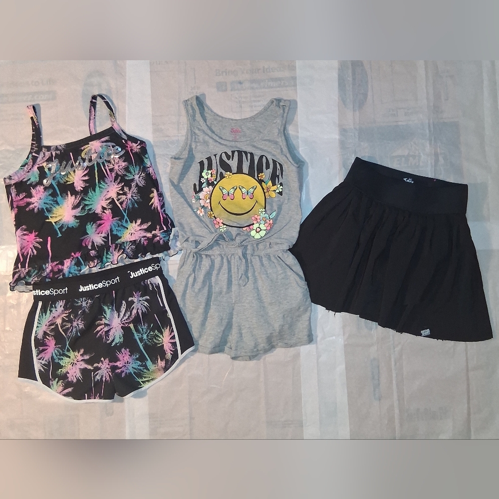 Justice and Justice Sport Package, Girls size 10.